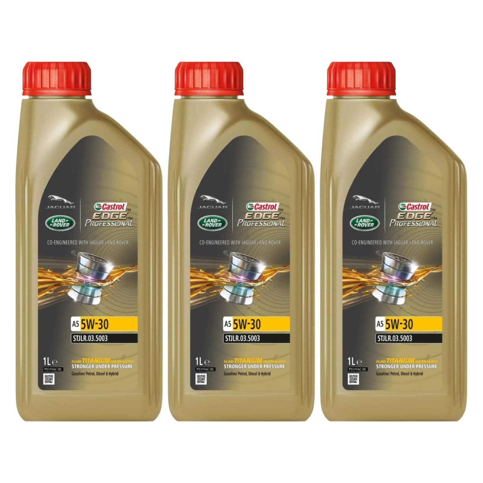 Kit da 3 Litri Castrol EDGE Professional A5 5W30 Olio Motore Efficiente