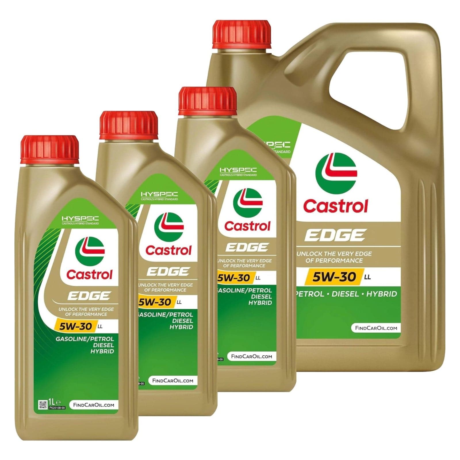 Huile moteur synthétique Castrol Edge LL 5W30 7L