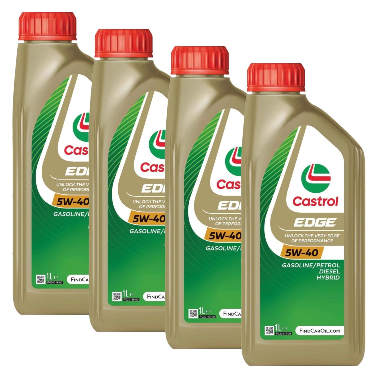 4LT Castrol EDGE 5W40 15F7D5 Olio Motore Sintetico ad Alte Prestazioni