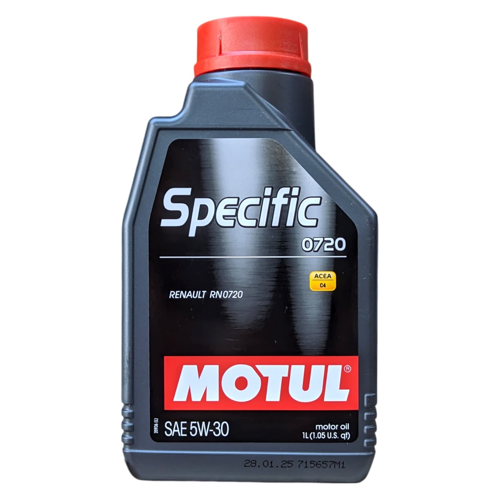 MOTUL 0720 huile moteur 5W-30 C4 MB 226.51 RN720 1 L 102208 pour vidange moteur