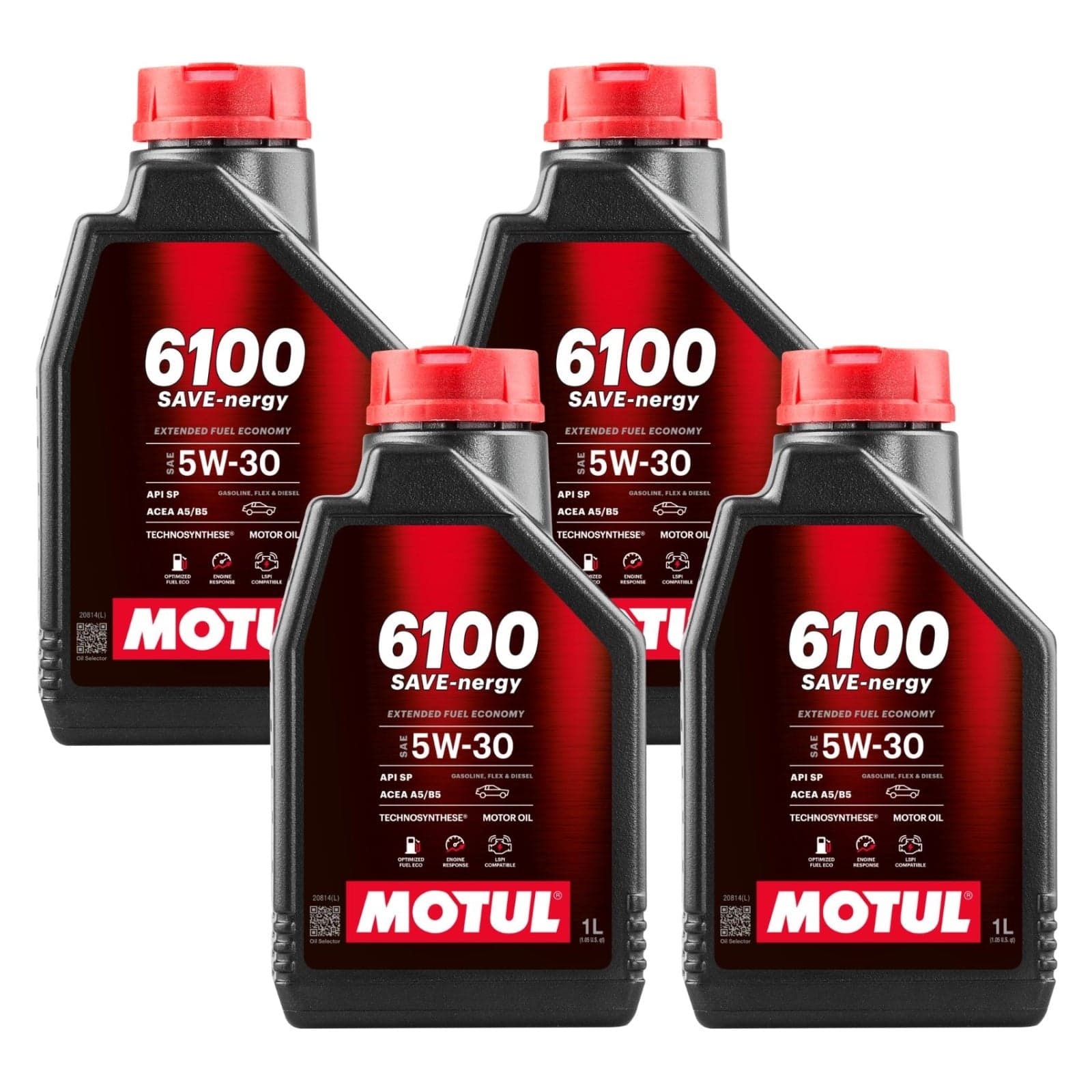 MOTUL 6100 SAVE nergy 5W30 Olio Motore Fuel Economy 4 Litri