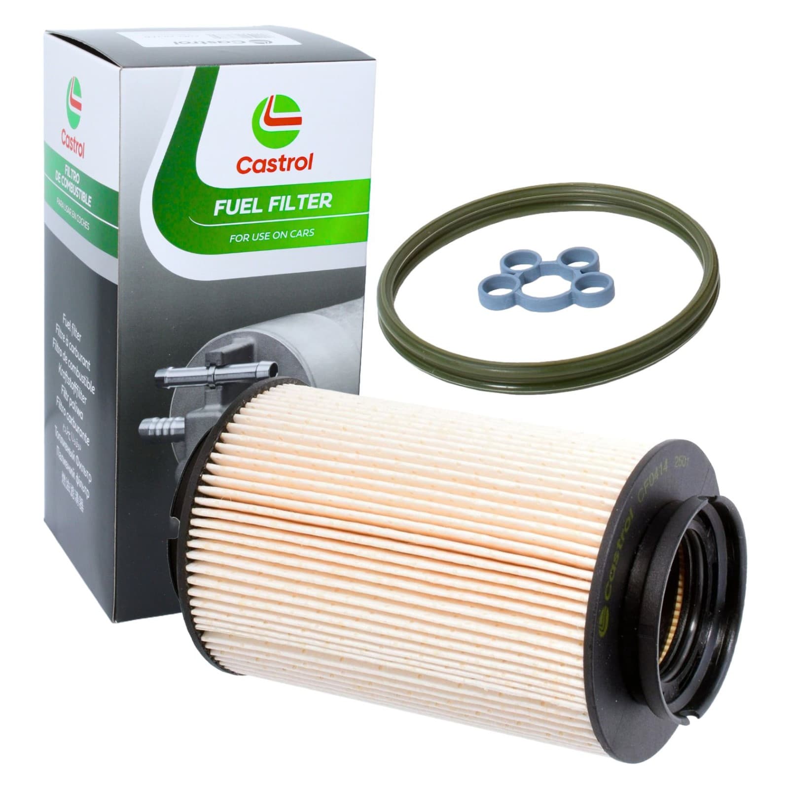 CASTROL Kraftstofffilter CF0414 Filtereinsatz Durchmesser 39 Höhe 142 mm