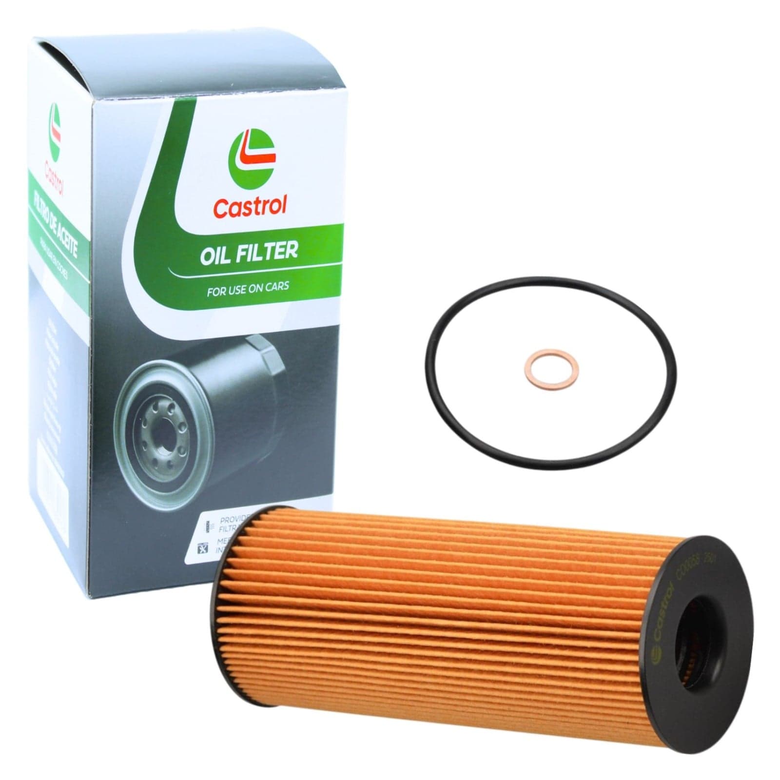 CASTROL filtre à huile CO0058 cartouche diamètre 64 hauteur 172 mm