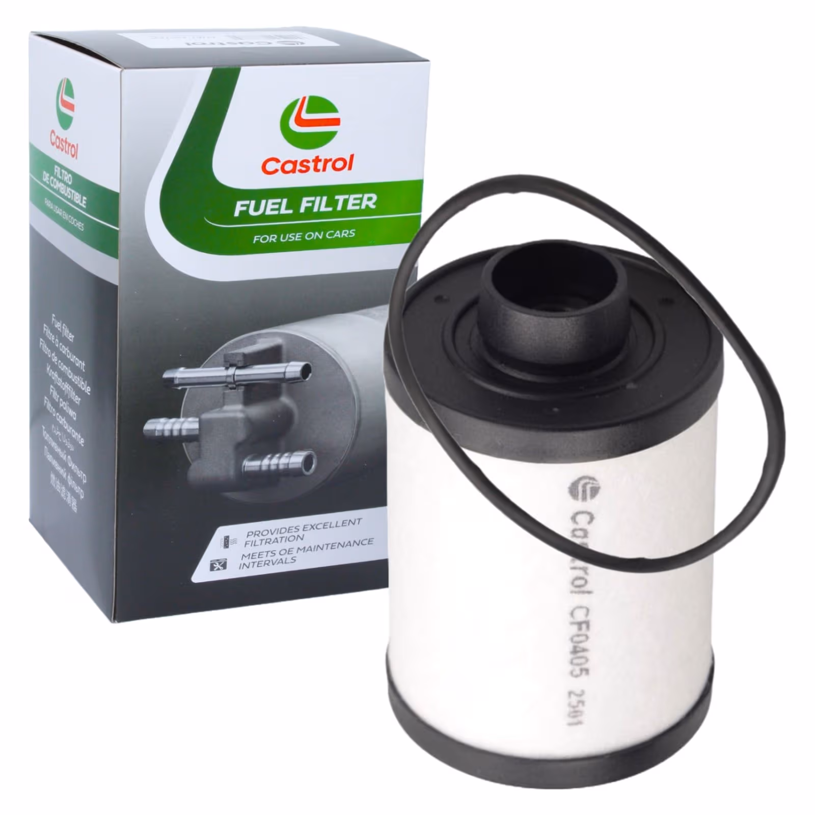 CASTROL Kraftstofffilter CF0405 Filtereinsatz Durchmesser 67 Höhe 102 mm