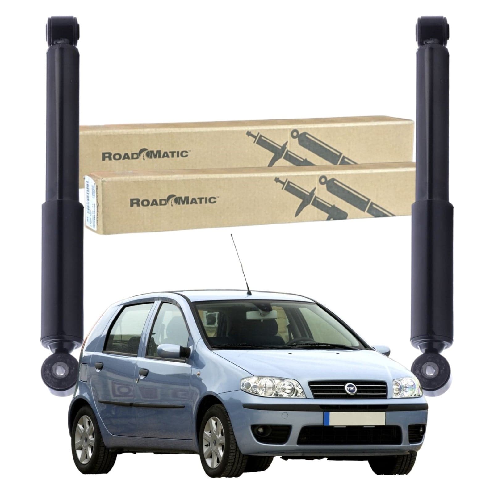 Kit 2 Ammortizzatori Monroe RoadMatic 251010RM Posteriore per Fiat Punto
