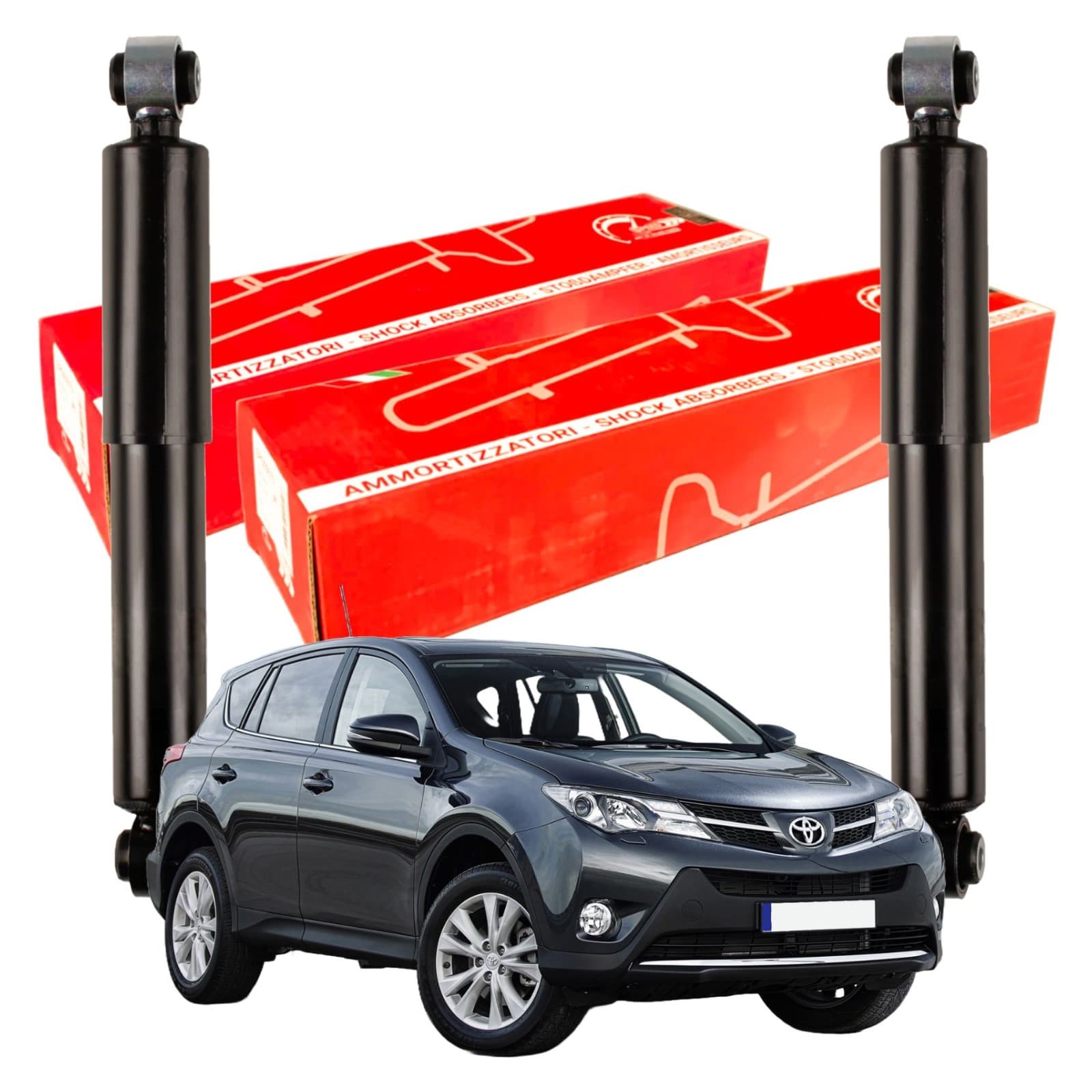 KIT 2 Ammortizzatori Posteriori Speed per Toyota RAV4 III (A3)