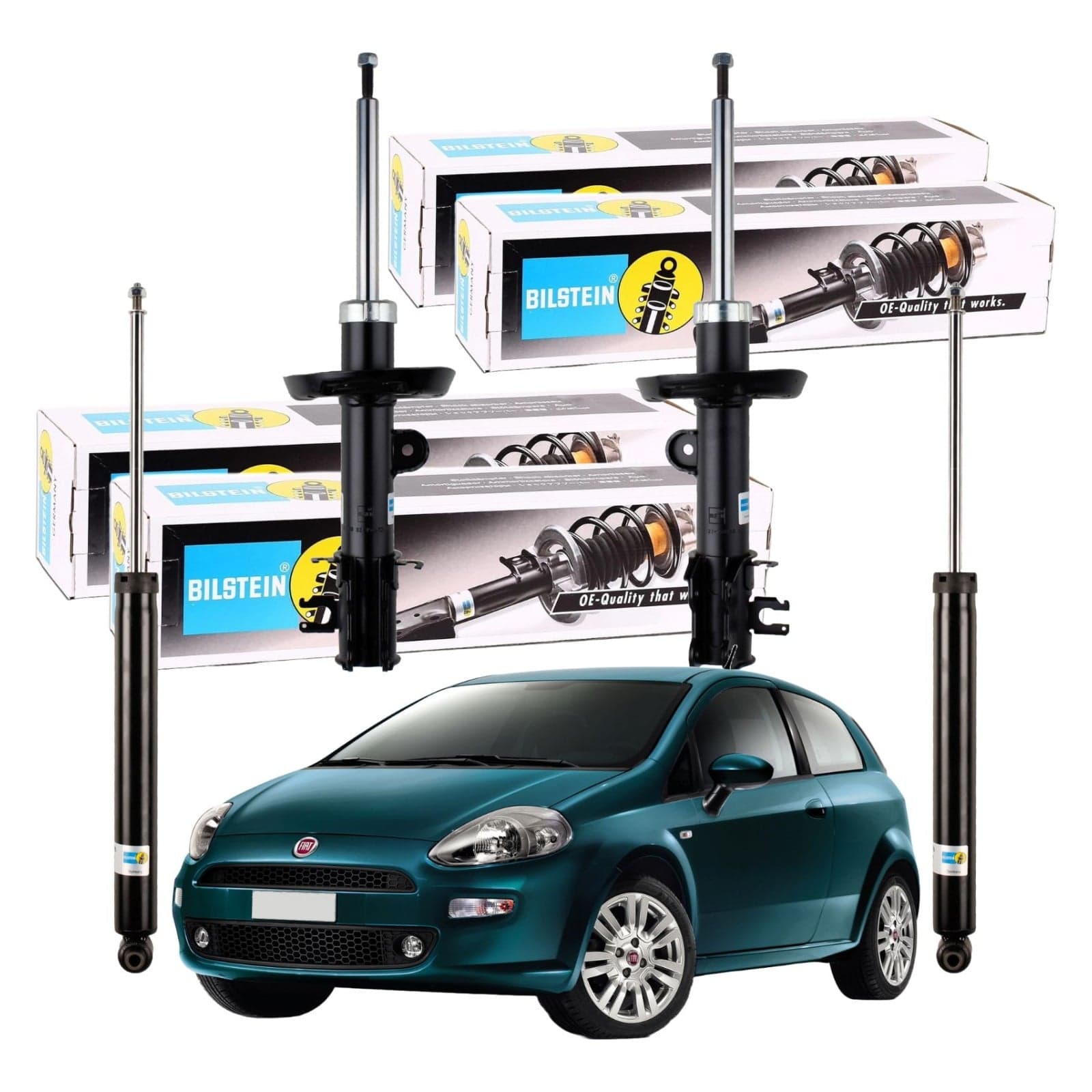 Stoßdämpfer-Set Bilstein B4 (4-teilig) für Fiat Grande Punto (199)