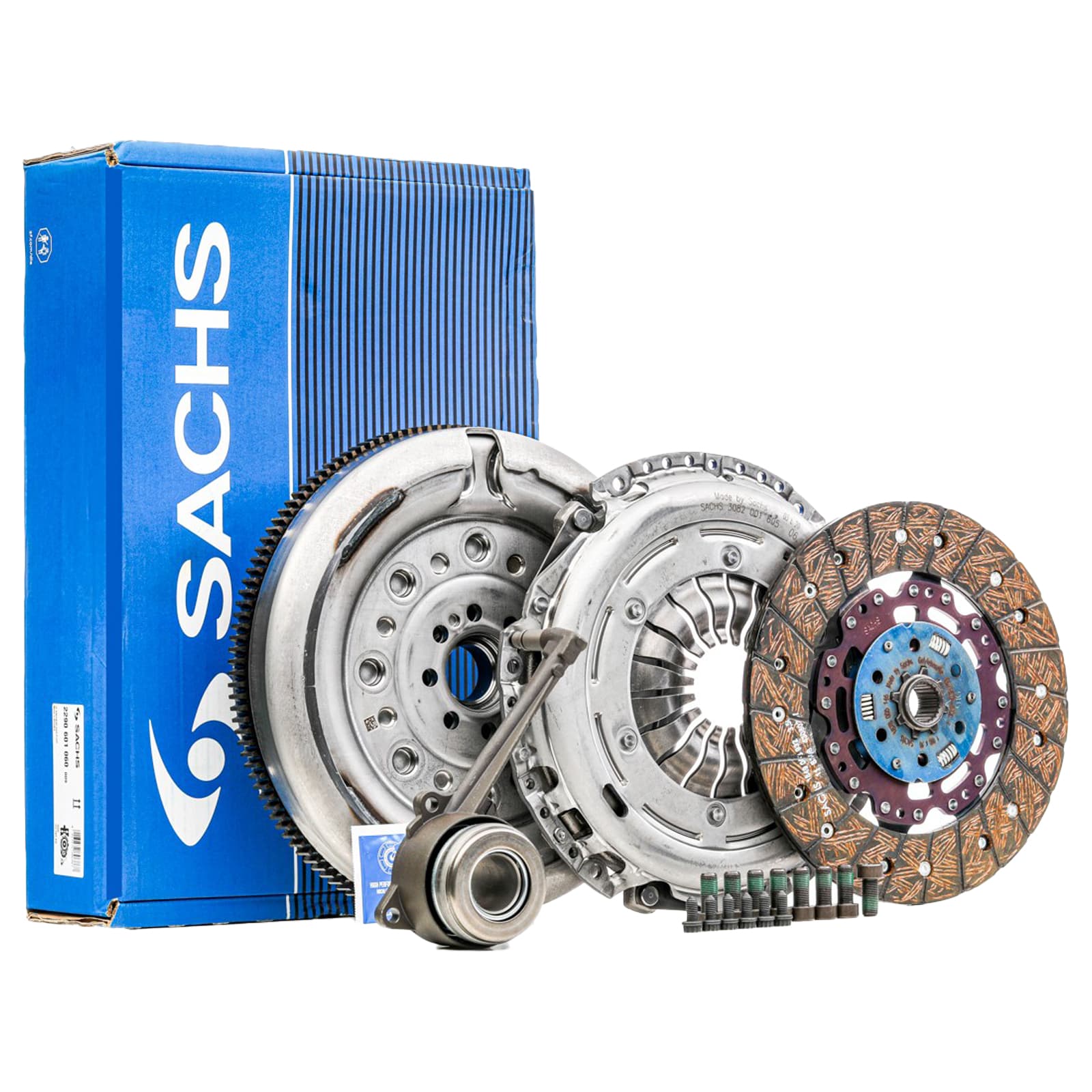 SACHS Kupplungssatz 2290601060 Durchmesser 240 mm 23 Zähne mit Schwungrad, Zentralausrücker