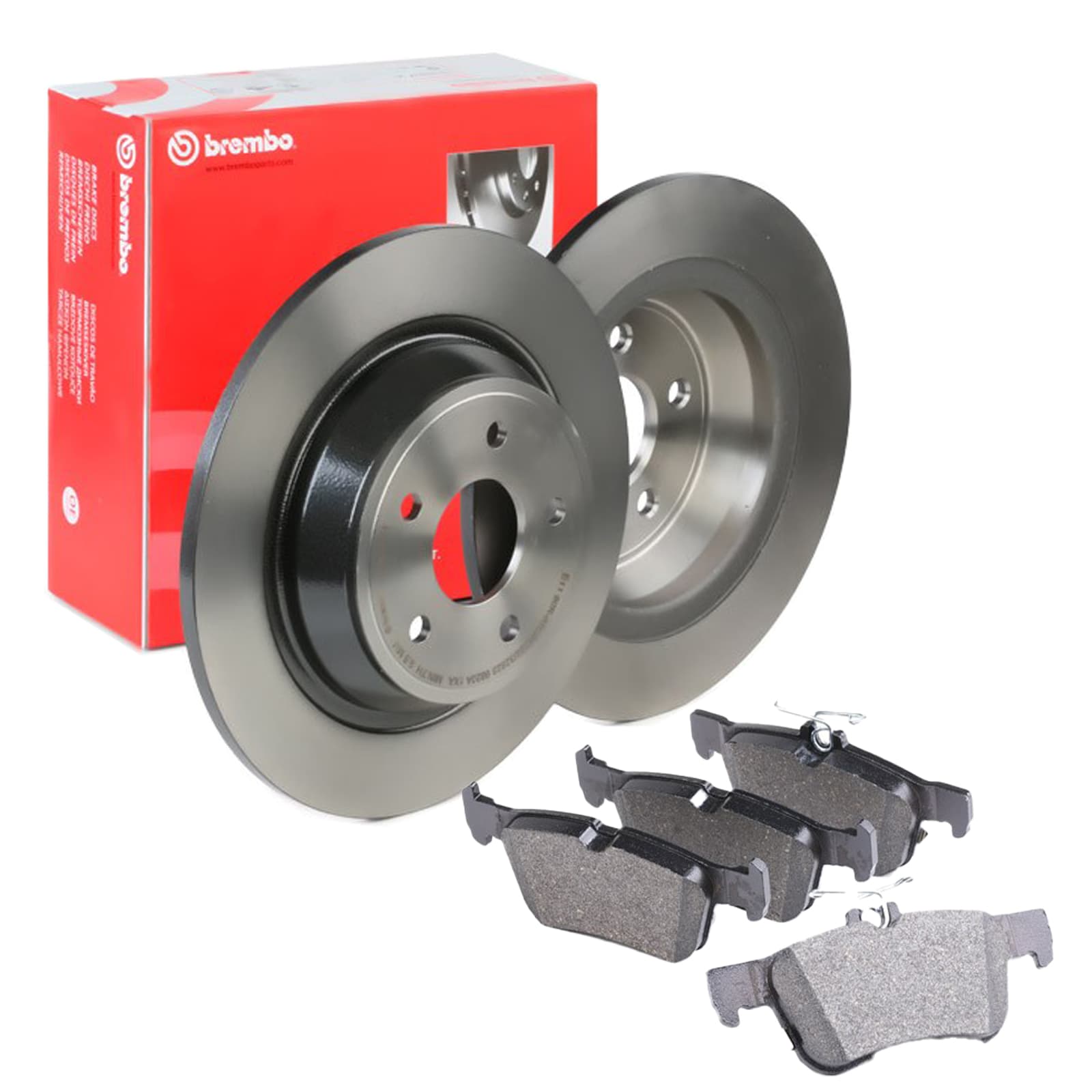 Kit Brembo dischi e pastiglie freno posteriori per Ford Mondeo 5