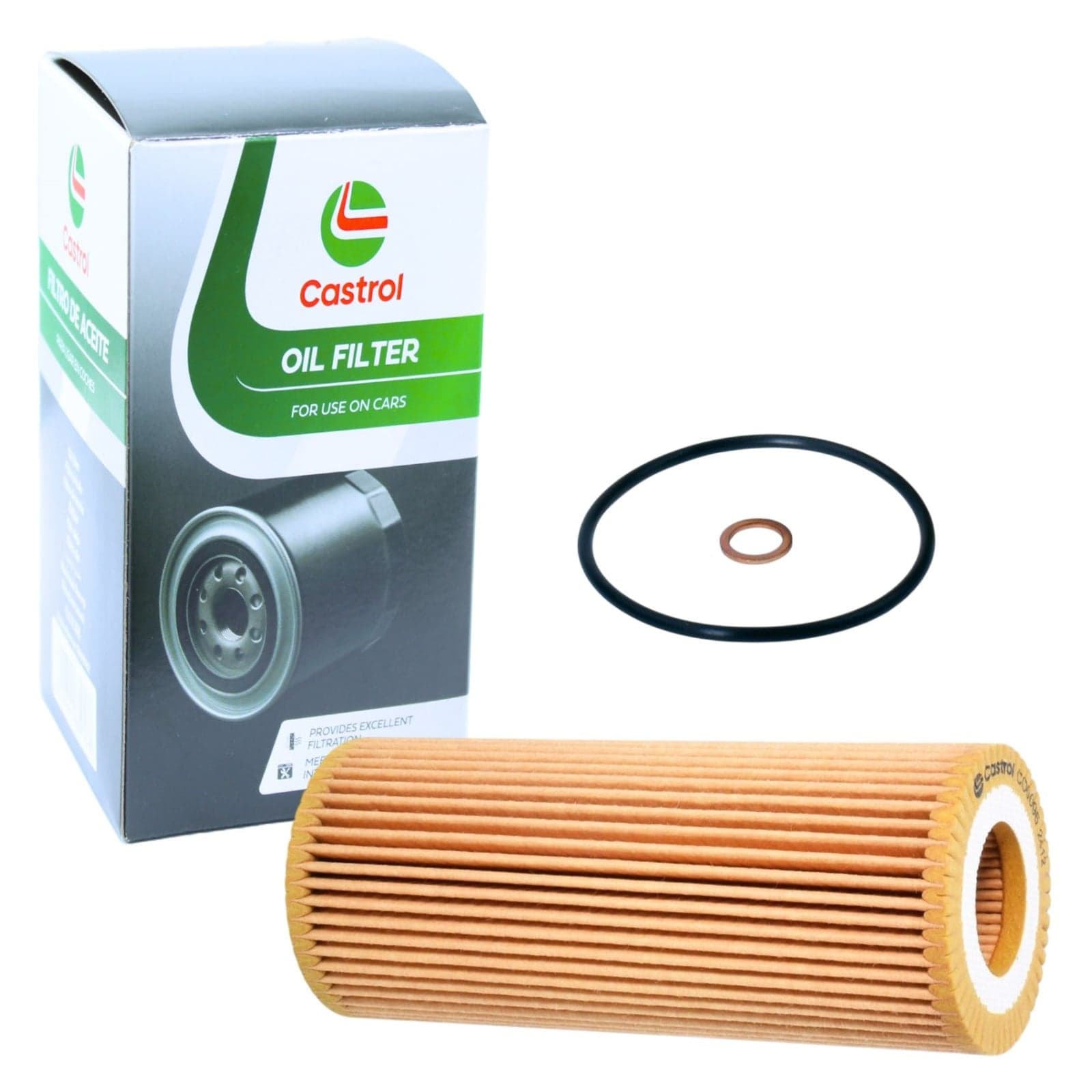 CASTROL Ölfilter CO0096 Filtereinsatz Durchmesser 64 Höhe 155 mm