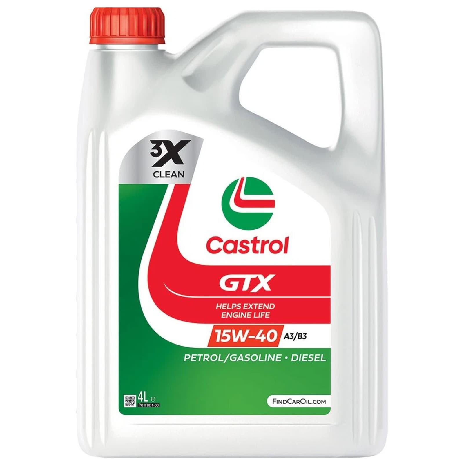 CASTROL GTX Motoröl 15W-40 4 l