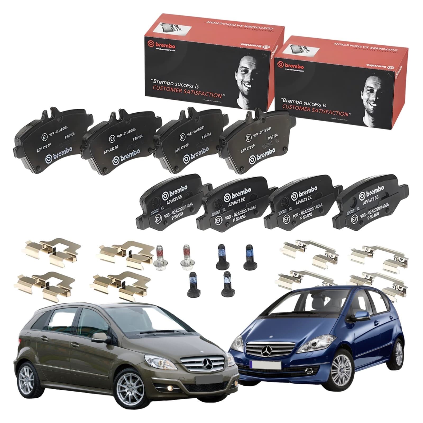 BREMBO KP22 kit plaquettes de frein