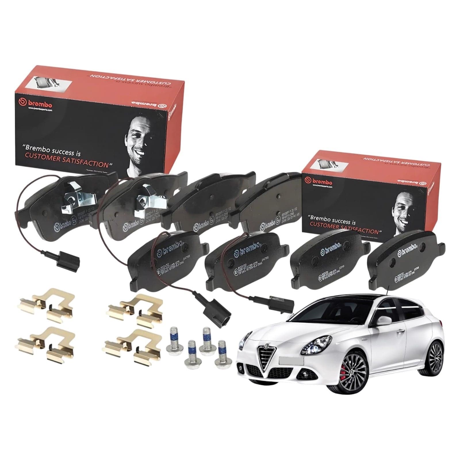Bremsensatz mit Komponente für ALFA ROMEO GIULIETTA