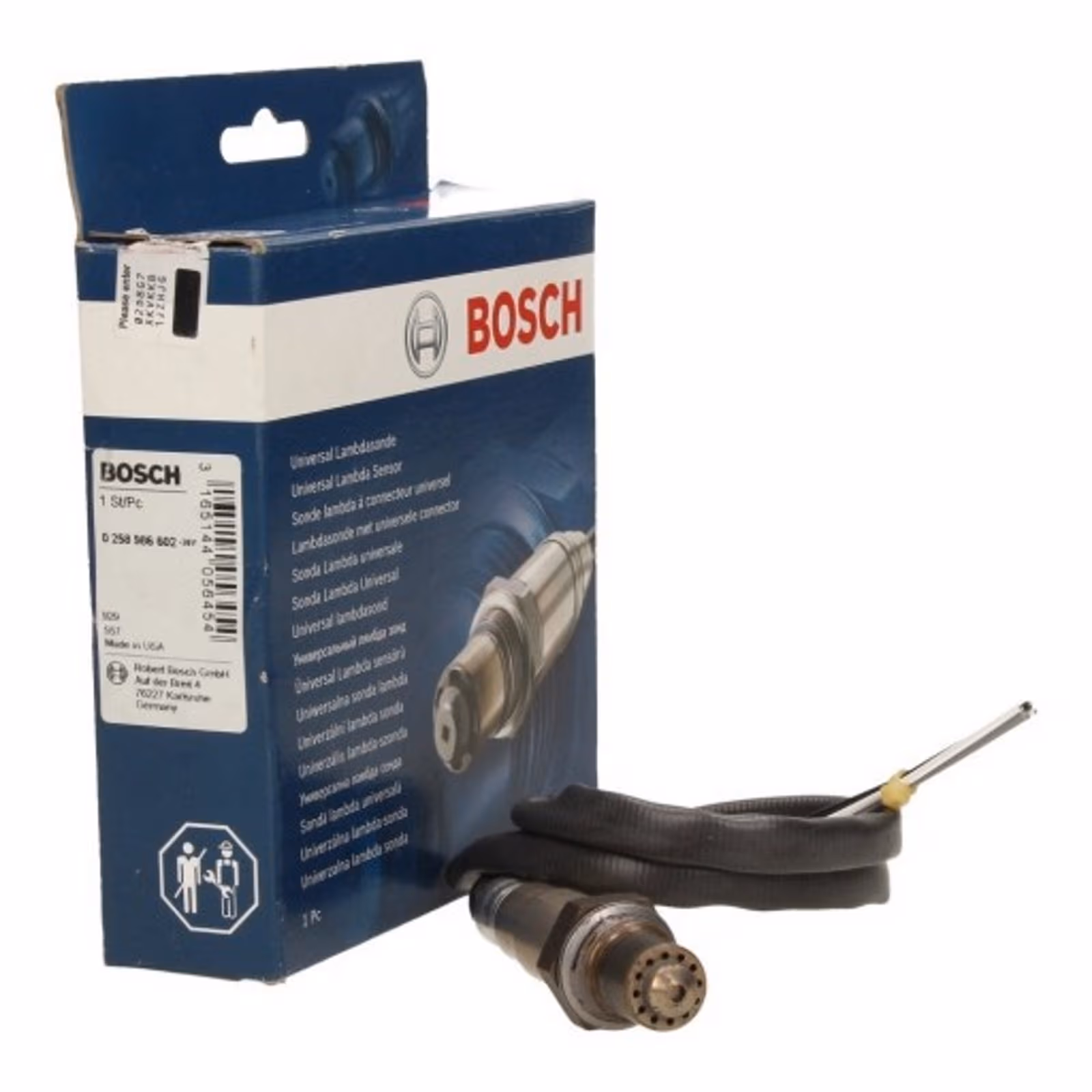 BOSCH 0258006172 sonde lambda longueur de câble 325 mm 4 conducteurs