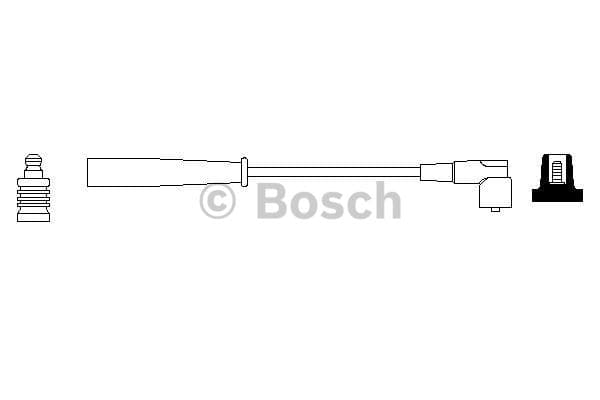 Zündkabel BOSCH 0986356132