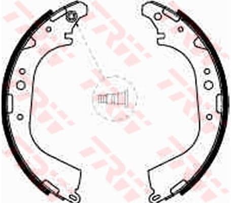 TRW Jeu de machoires de frein GS8501 diamètre 295 mm 50 mm AKEBONO E1 90R 01195/093