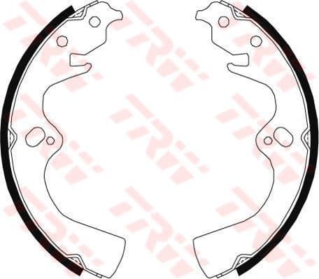TRW Jeu de machoires de frein GS8682 diamètre 260 mm 45 mm SUMITOMO E9 90R 01702/001