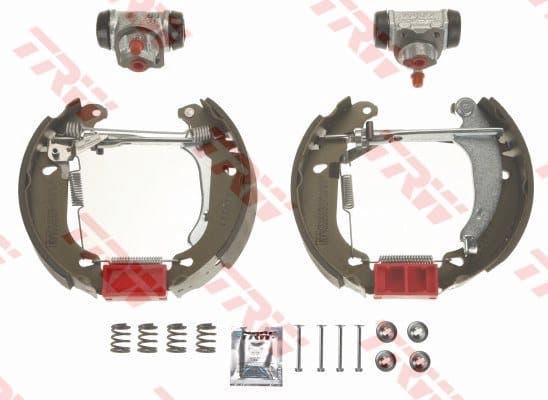TRW Jeu de machoires de frein GSK1070 diamètre 180 mm 40 mm BOSCH E1 90R 01195/078