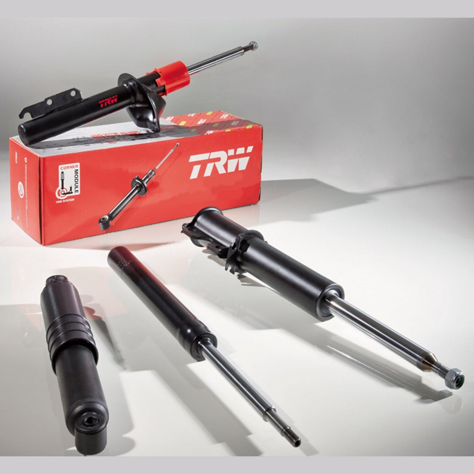 TRW amortisseur JGM871T avant à gaz avec support ressort bitube