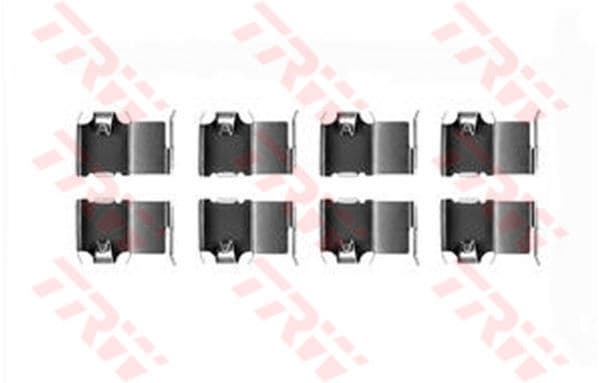 TRW Kit d'accessoires, plaquettes de frein TRWPFK221