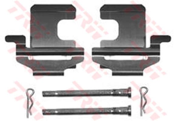 TRW Kit d'accessoires, plaquettes de frein TRWPFK389