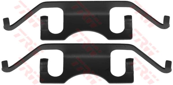 TRW Kit d'accessoires, plaquettes de frein TRWPFK487