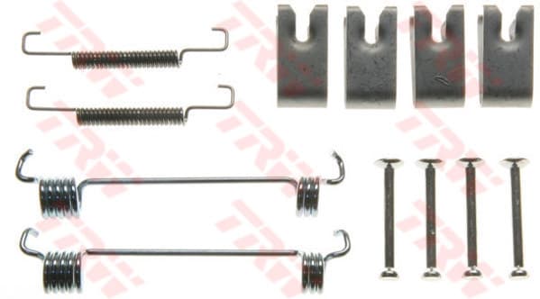 Kit d'accessoires, mâchoires de frein de stationnement TRW SFK403
