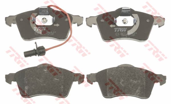 TRW plaquettes de frein GDB1391 156,4x68,7 épaisseur 20,3 mm avec témoin