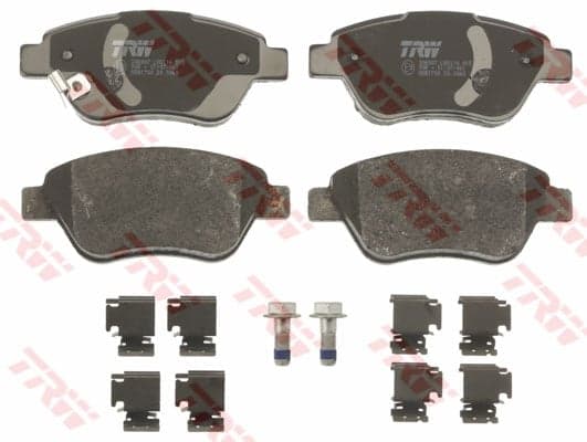 TRW plaquettes de frein GDB1700 123x53,3 épaisseur 17,8 mm avec témoin sonore