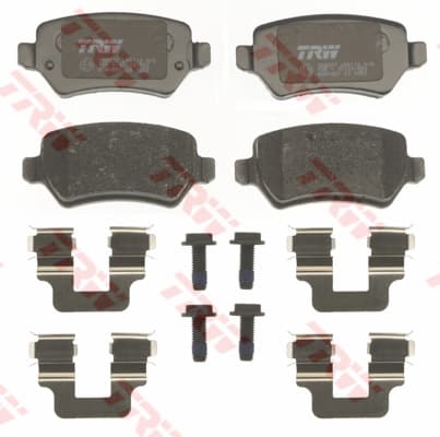 TRW plaquettes de frein GDB1831 95,4x42,7 épaisseur 15 mm prévu témoin