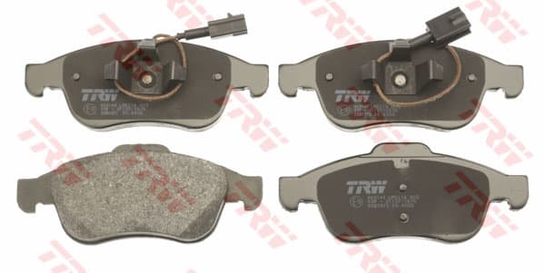 TRW Bremsbeläge GDB1873 mit Warnkontakt für Auto-Bremsanlage