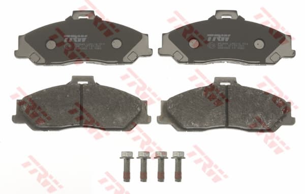TRW Bremsbeläge GDB3353 151,5x61,7 Stärke 17 mm mit akustischer Warnung