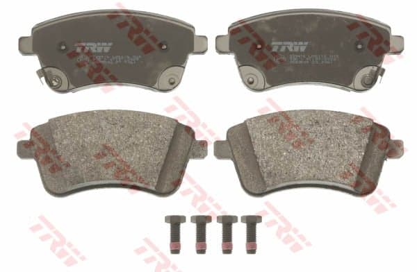 TRW Bremsbeläge GDB3509 131,6x60,6 Stärke 19,4 mm mit akustischer Warnung