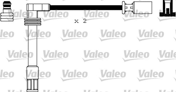 VALEO 346126 Zündkabelsatz 7 mm 185-300 mm