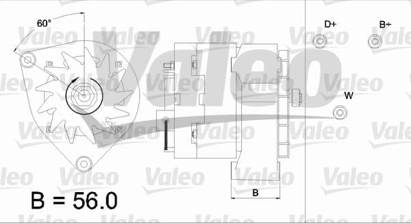 pièce auto VALEO 43629