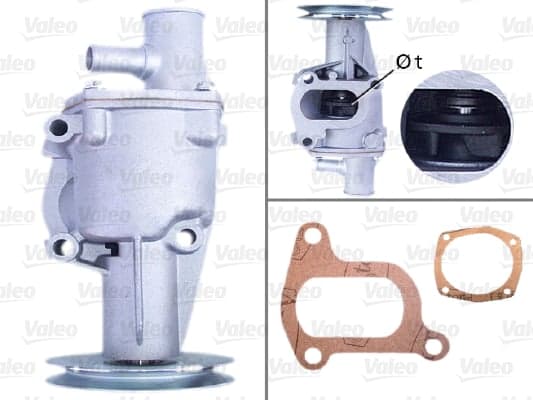 VALEO Wasserpumpe 506294 Motorkuehlung mit Dichtungen