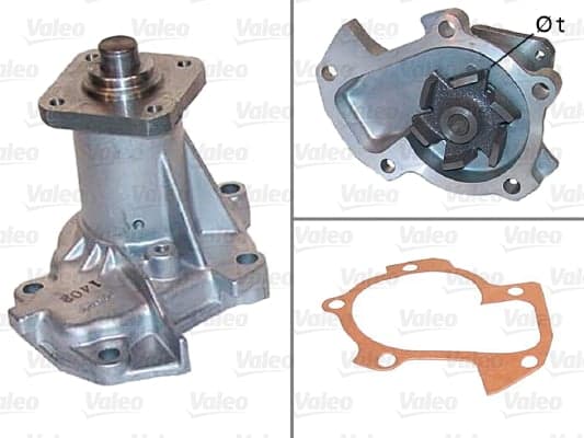 VALEO Pompe a eau 506390 refroidissement moteur avec joints
