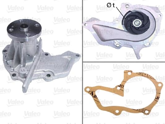 VALEO Pompe a eau 506472 refroidissement moteur avec joints