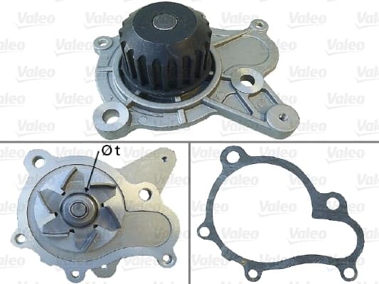 VALEO Pompe a eau 506814 refroidissement moteur avec joints
