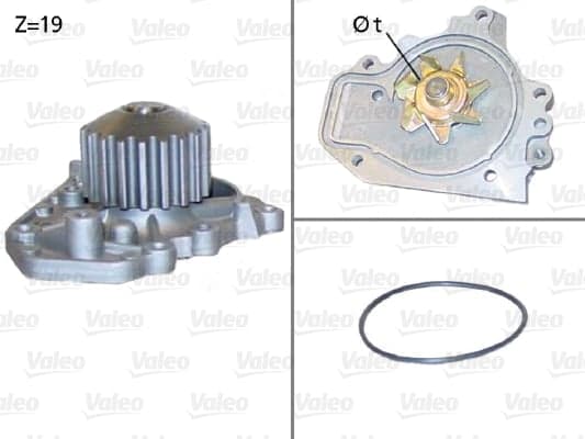 VALEO Pompe a eau 506894 refroidissement moteur avec joints