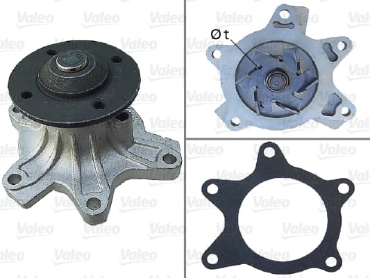 VALEO Pompe a eau 506907 refroidissement moteur avec joints
