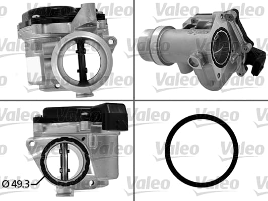 VALEO 700450 Drosselklappengehäuse elektrisch Euro 6