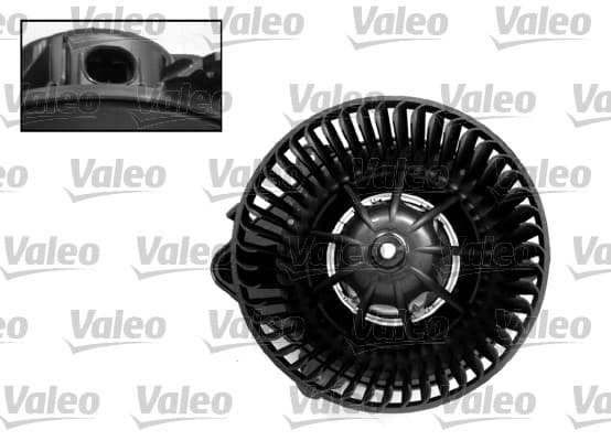 VALEO 715053 pulseur habitacle 250 W pour chauffage et climatisation