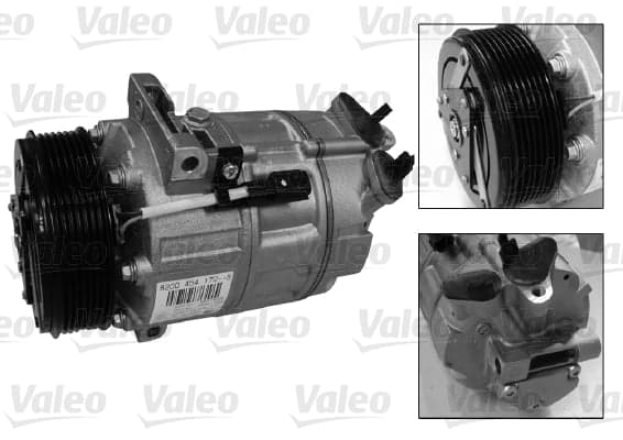 VALEO 813144 Compresseur climatisation DCS R134a diamètre 119 mm 7 gorges