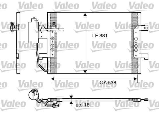 Kondensator VALEO 817841