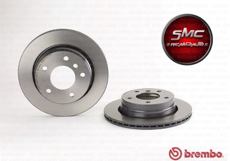 BREMBO Bremsscheibe 09.7727.11 belüftet Durchmesser 276 Stärke 19 mm 5 Bohrungen