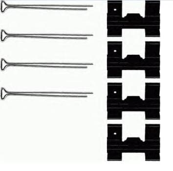 BREMBO Kit d'accessoires, plaquettes de frein BREMA02257
