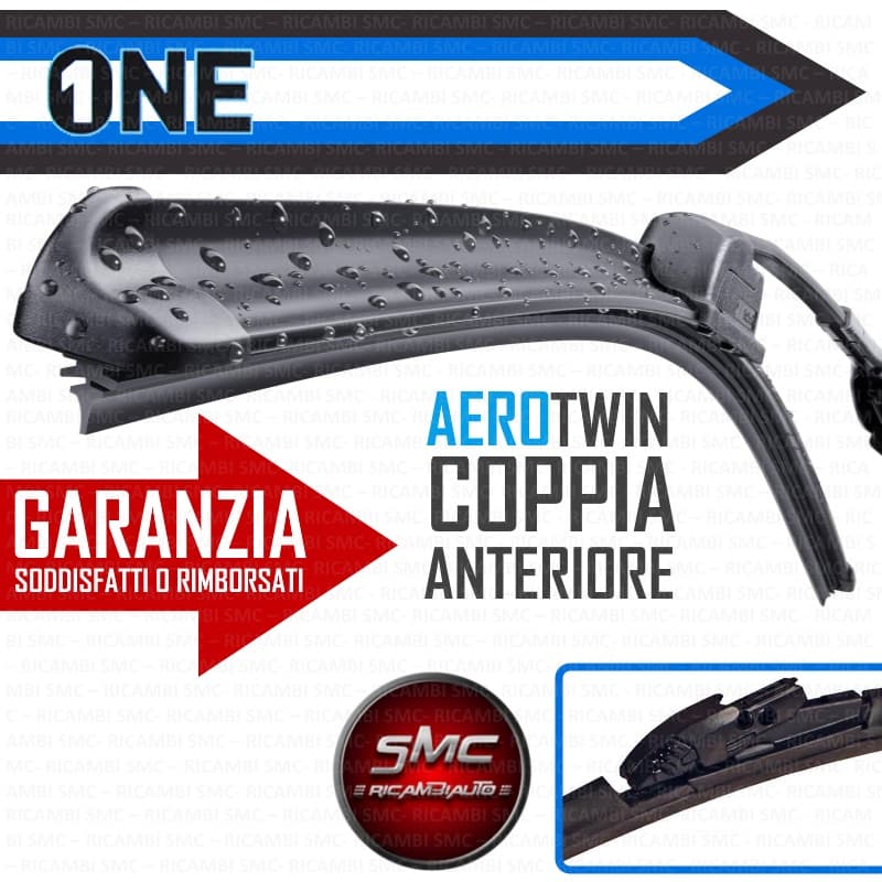 Kit Spazzole Tergicristallo One 450+450