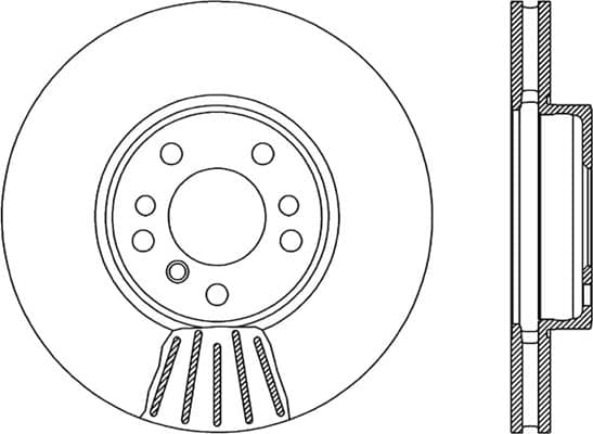 OPEN PARTS disque de frein BDR1903.20 pour système de freinage auto