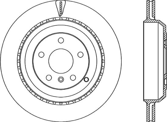 OPEN PARTS disque de frein BDR2297.20 ventilé diamètre 330 épaisseur 22 mm 5 trous
